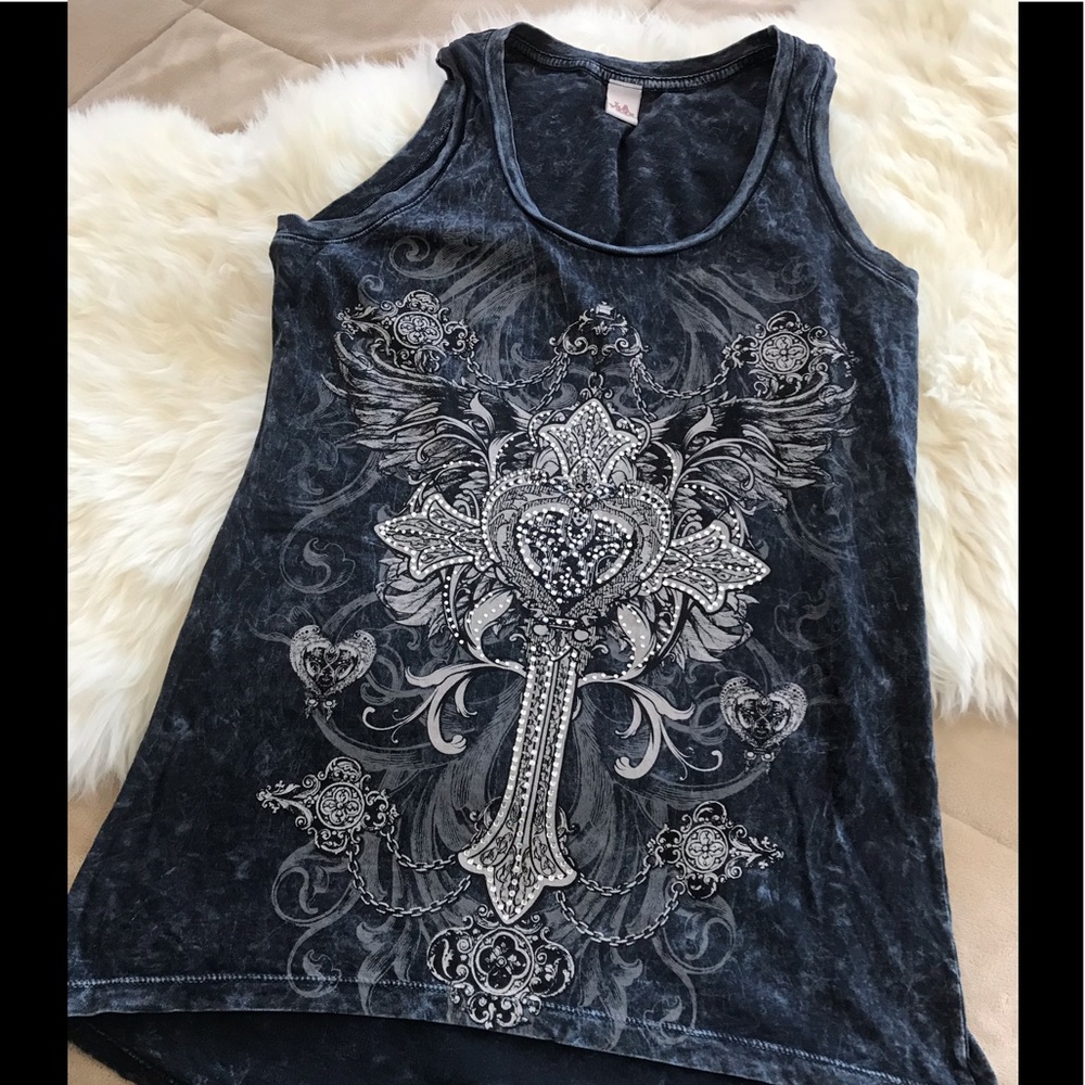 Embellished Tank Top